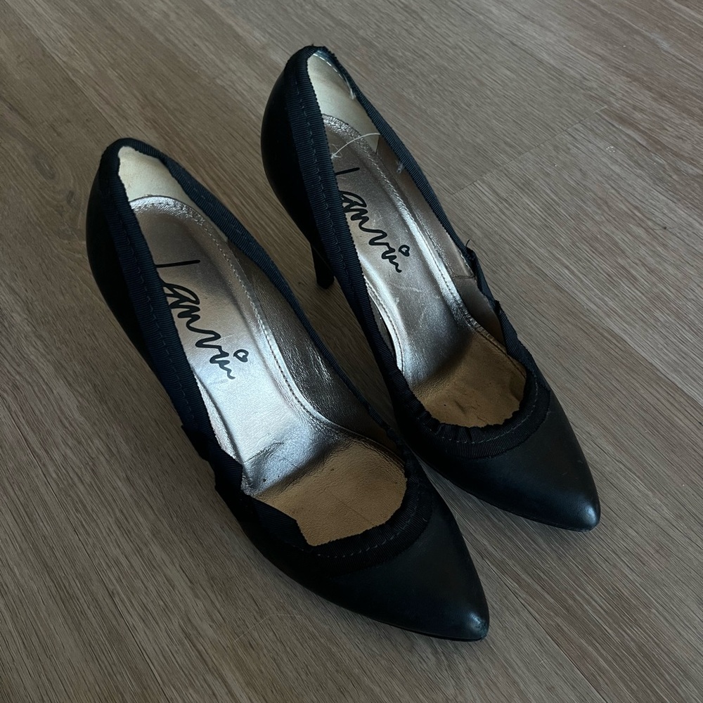 Lanvin Black Heels